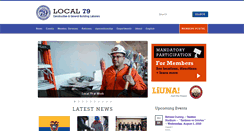 Desktop Screenshot of local79.org