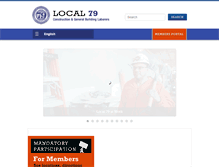 Tablet Screenshot of local79.org